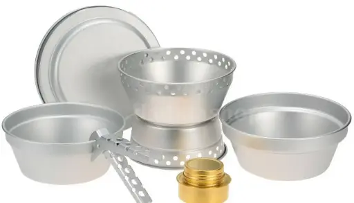 [24203]  Aluminium Alcohol Cook Set