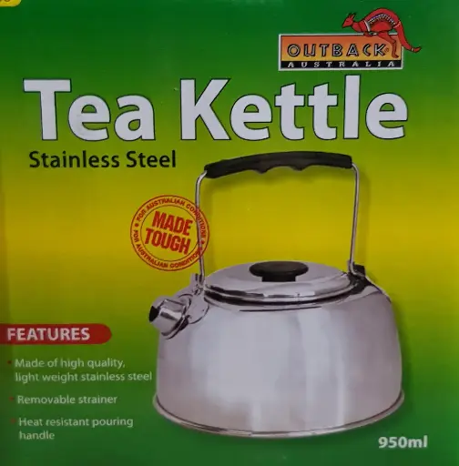 [24608]  S/Steel Camp Tea Kettle