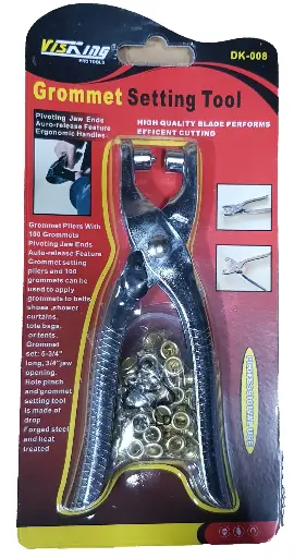 [24910]  Eyelet Grommet Pliers Punch Kit 4.5mm