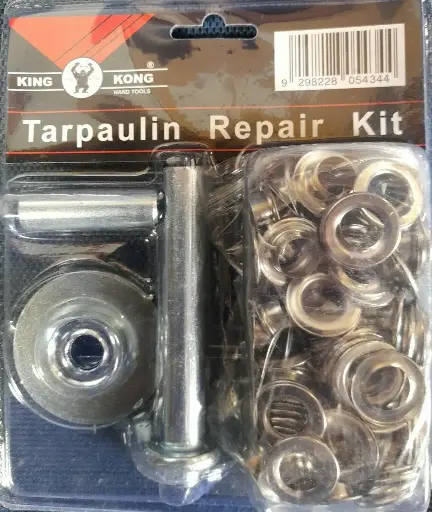 [24915]  Eyelet/Grommet Punch Kit 40 1\2" Silver Col. Eyelets