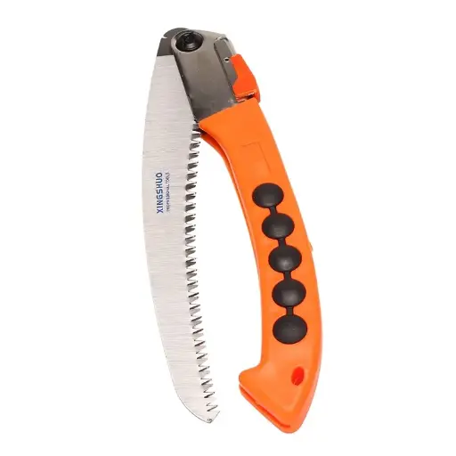 [24941]  Folding Hand Saw Triple Cut Orange