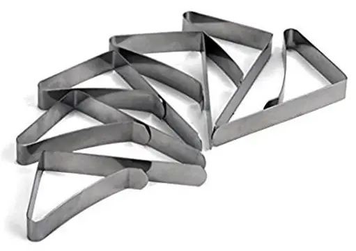 [25306]  Table Cloth Clip Clamp Metal 6 pcs