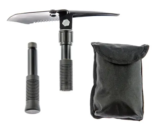[25707]  Mini Folding Shovel Pick Saw 41cm with Carrying Case