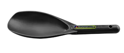 [25720]  Scoop Trowel Black Plastic Heavy Duty