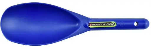 [25721]  Scoop Trowel Blue Plastic Heavy Duty