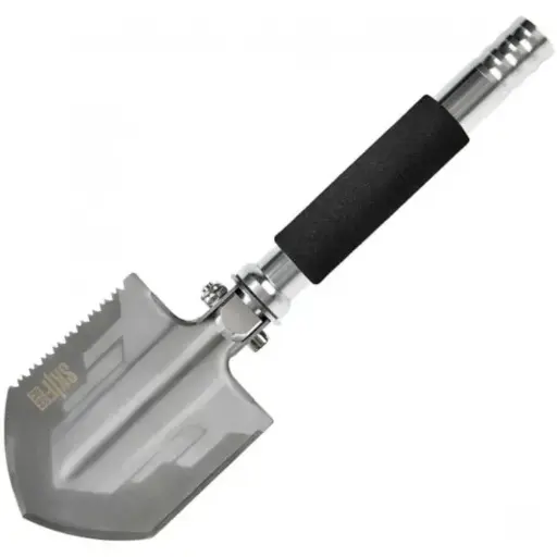 [25930]  Mini Folding Shovel  4 in 1 Function with Cover