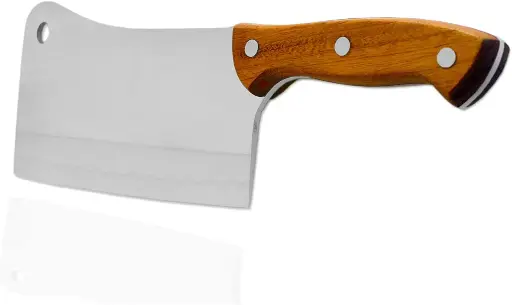[26219]  Meat Cleaver Knife Heavy Duty Stainless Steel  .435 kg 20x9 cm