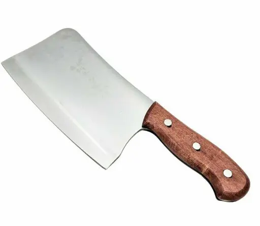 [26221]  Meat Cleaver Knife Heavy Duty Stainless Steel 1 kg 21x12 cm