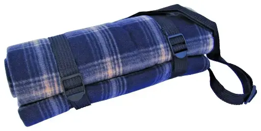 [27107]  Picnic Rug PVC Back with Shoulder Strap