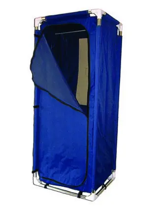 [27262]  Navy Camp Cupboard 57x47x140