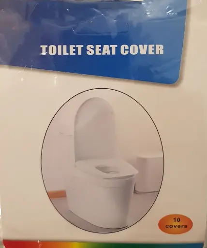 [27396]  Toilet seat Cover Plastic 10 pack