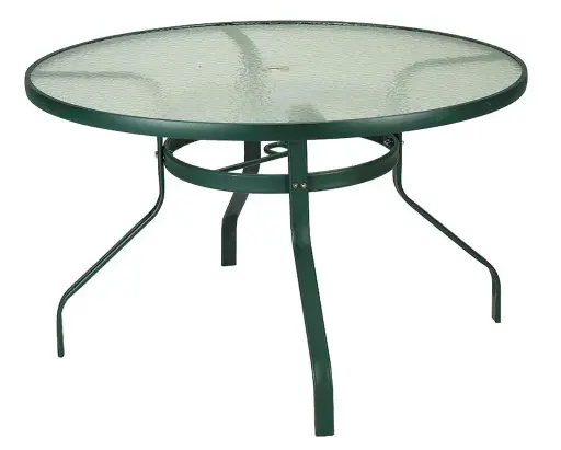 [27503]  Large Green Garden Table PICK UP ONLY