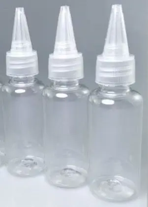 [28267]  Small Snuffer Bottle Plastic 33ml 60x28cm 45mm Needle Nose
