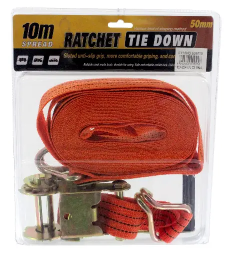 [28400]  Ratchet Tie Down 10mtx50mm