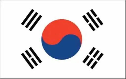 [28756]  Korea Flag 5' X 3'