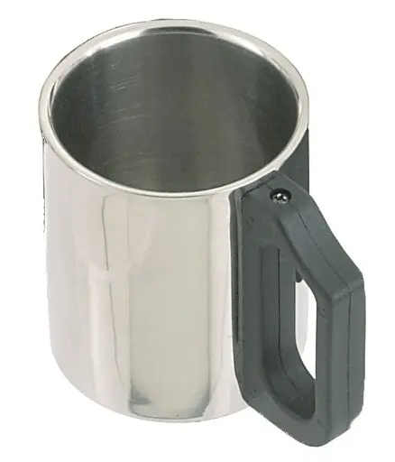 [29074]  Double Wall S/Steel Mug 8oz 240ml