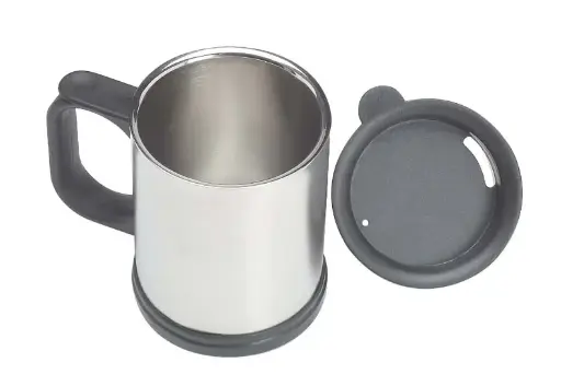 [29075]  Double Wall S/Steel Mug 13oz 385ml