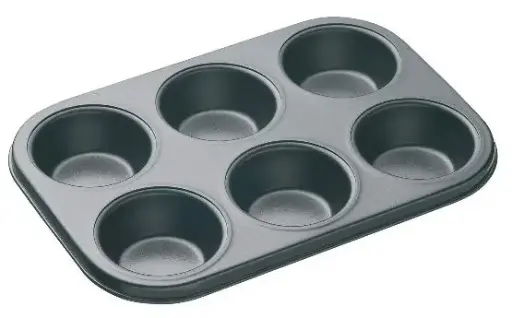 [29168]  6  Cupcake Baking Pan non Stick coated