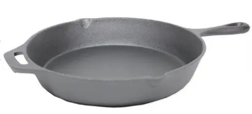 [29283]  13" Round Cast Iron Skillet Cast Handle