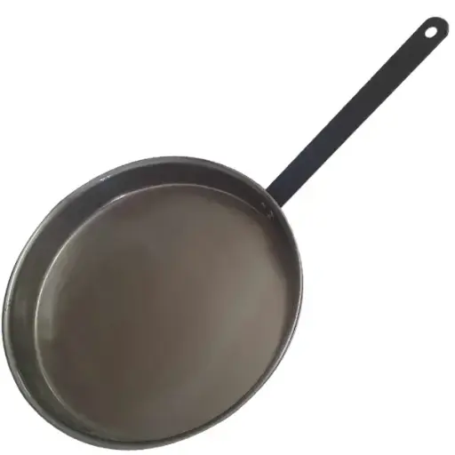 [29314]  Spun Steel Handle Frypan 13.5"