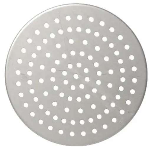 [29538]  Large Spun Steel Trivet 9 qt 23.5cm diam