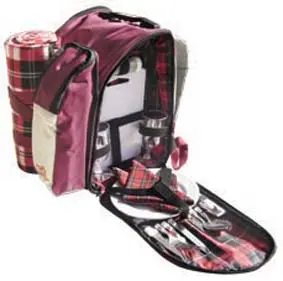 [34407]  2 Person Picnic Backpack with Rug