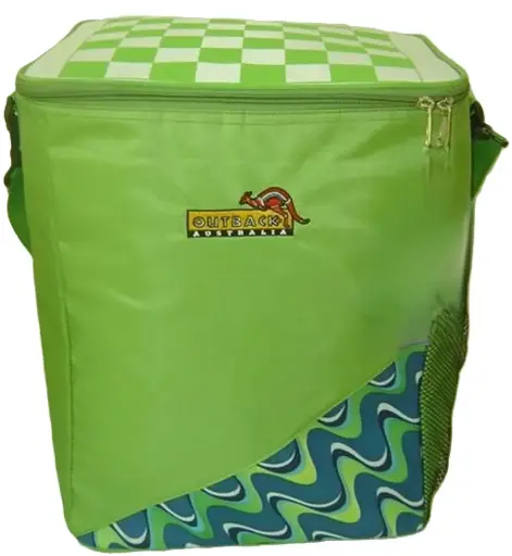 [34423]  Cooler Bag with Chess Board Print Top