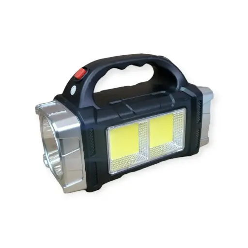 [36235]  Rechargeable Multifunctional Solar Powered Torch Lantern Searchlight
