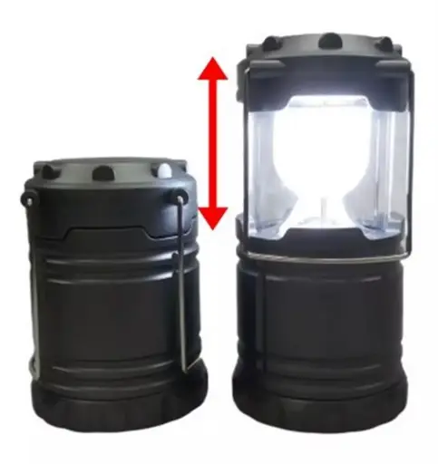 [36322]  LED Camp Lantern 1 Watt Collapses into base