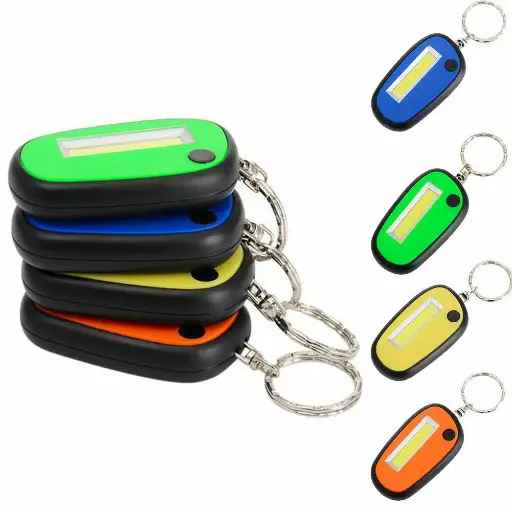 [36394]  LED COB Mini Light with Keyring Batt inc