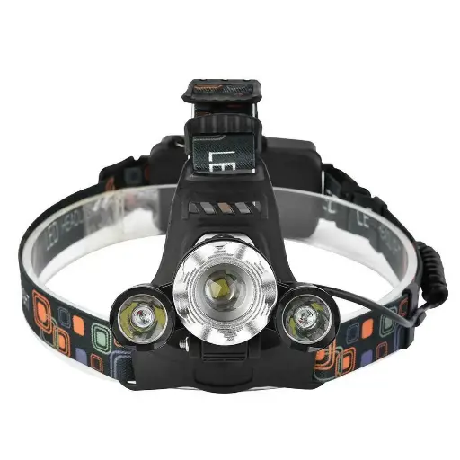 [37340]  LED Headlamp 3xCree T6 Rechargeable