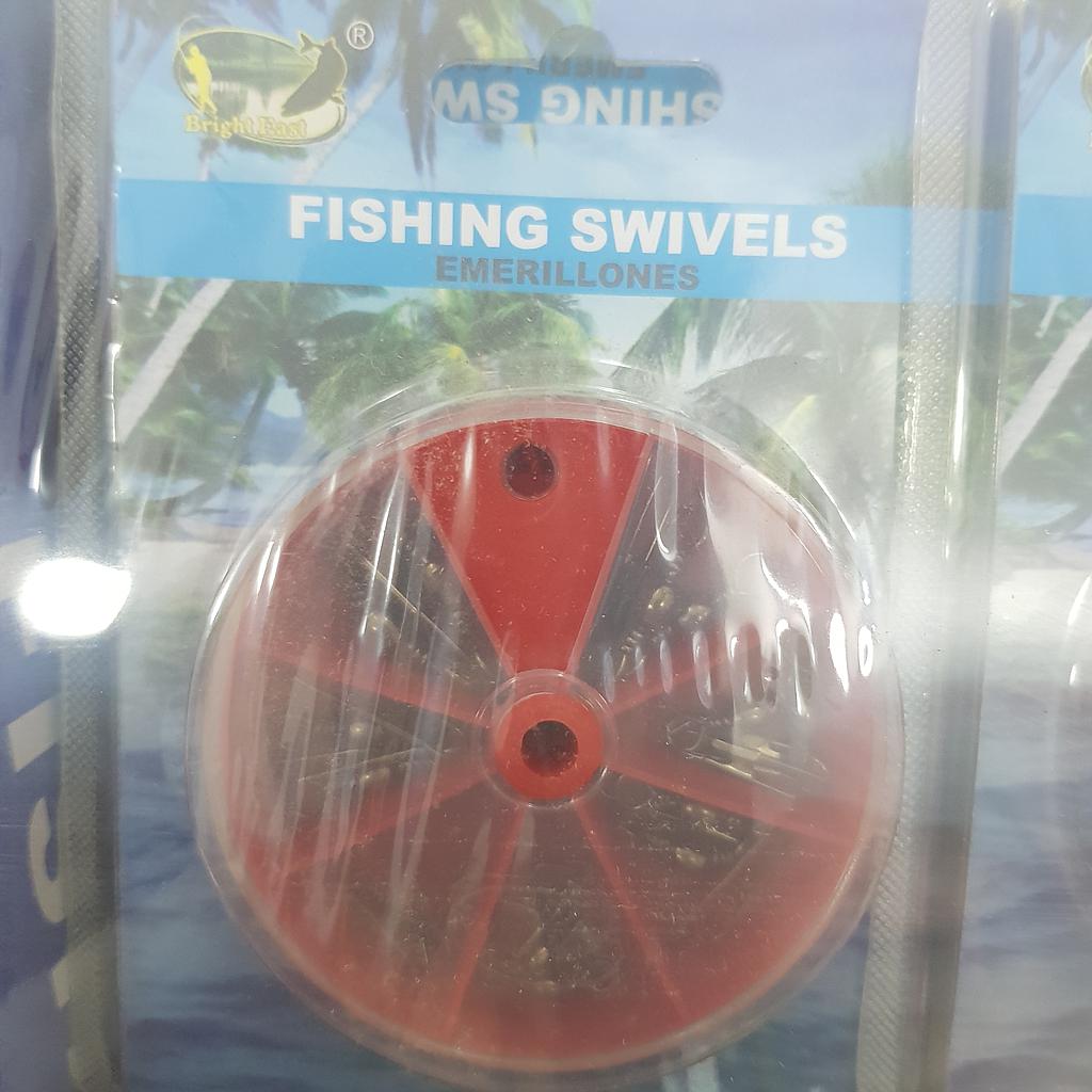 Fishing Swivels Blister Pack assorted sizes