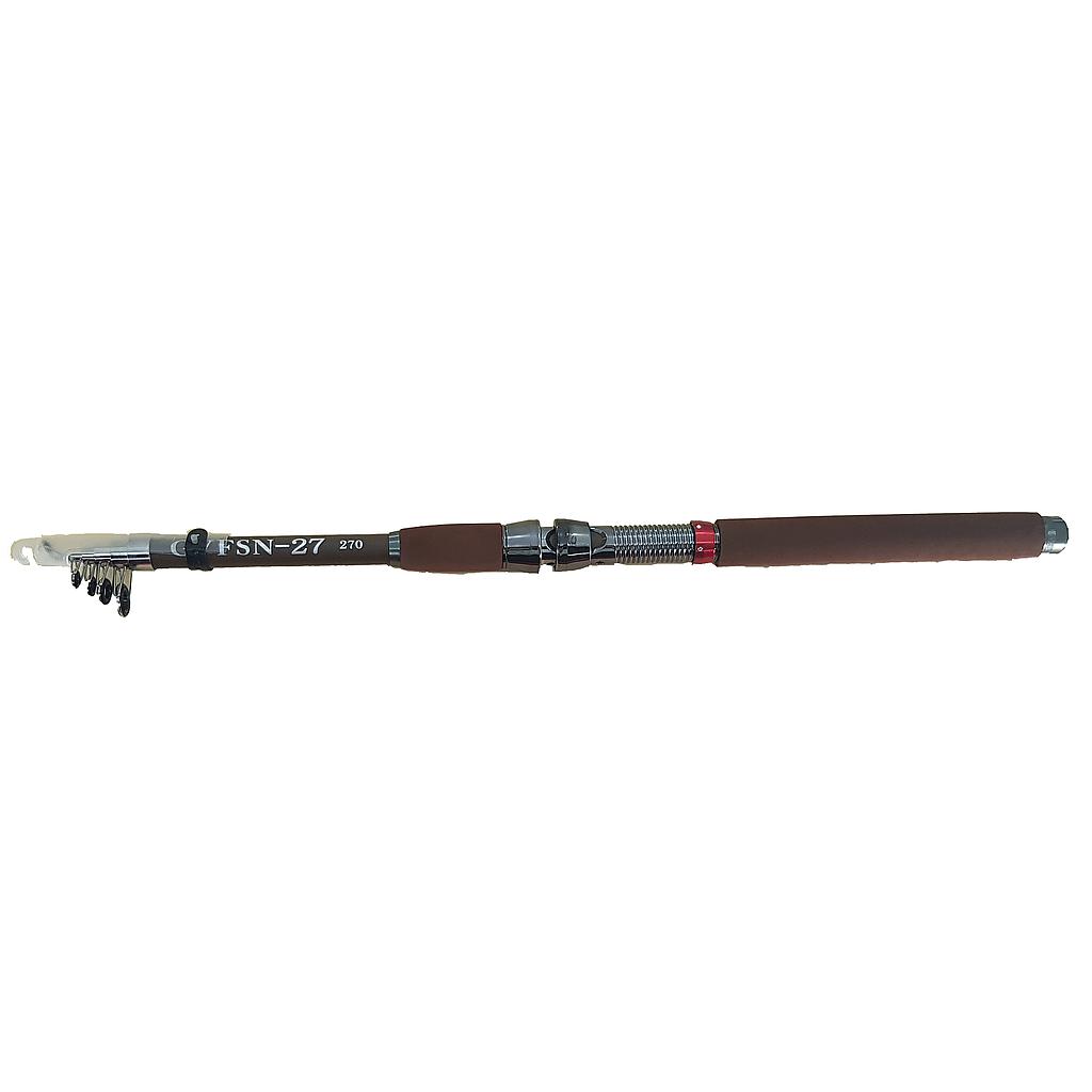 Fishing Rod Telescopic Collapsible 2.7 mt
