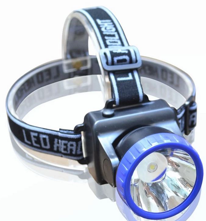 Headlamp 5 Watt LED 3 AA batteries