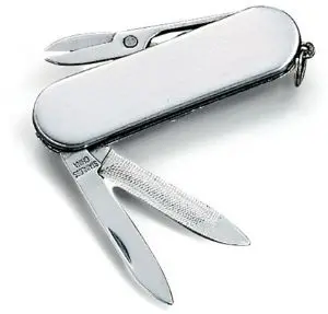 [40009]  3 Function Knife 5.7cm Silver