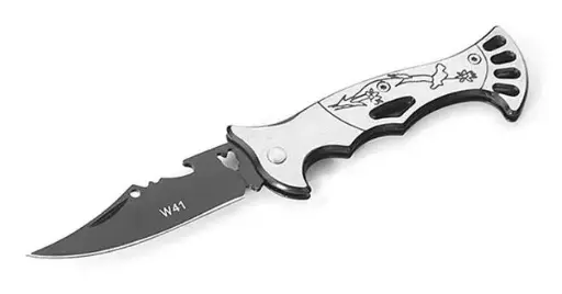 [40165]  Folding Pocket Knife W41 6.5 cm Blade