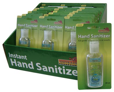 Hand Sanitiser 60 ml DISPLAY BOX 24