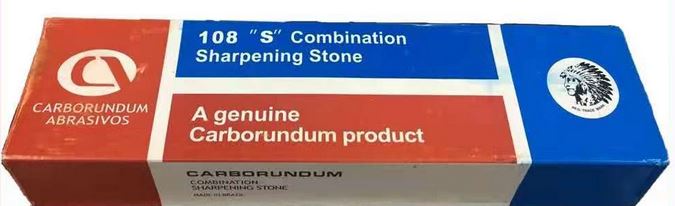 Carborundum Silicon Carbide Combination Sharpening Stone 200mm
