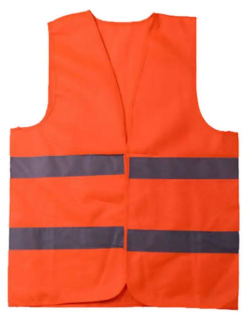 Hi Vis Safety Vest Orange