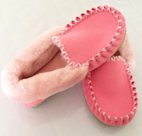 Moccasin Hot Pink