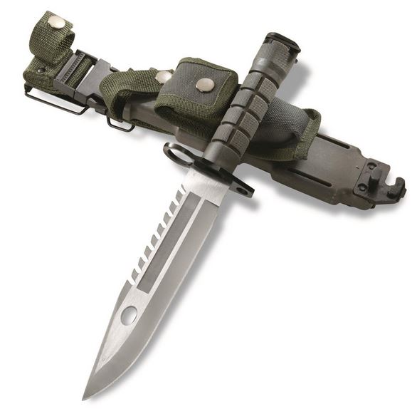 M9 Bayonet 20cm S/steel Blade with ABS Scabbard