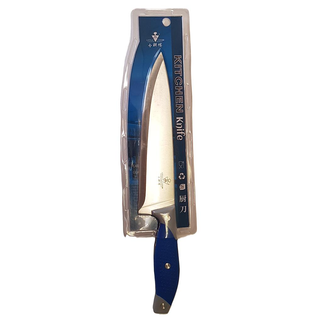 Kitchen Knife 21.5cm Blade Rubber Grip Handle