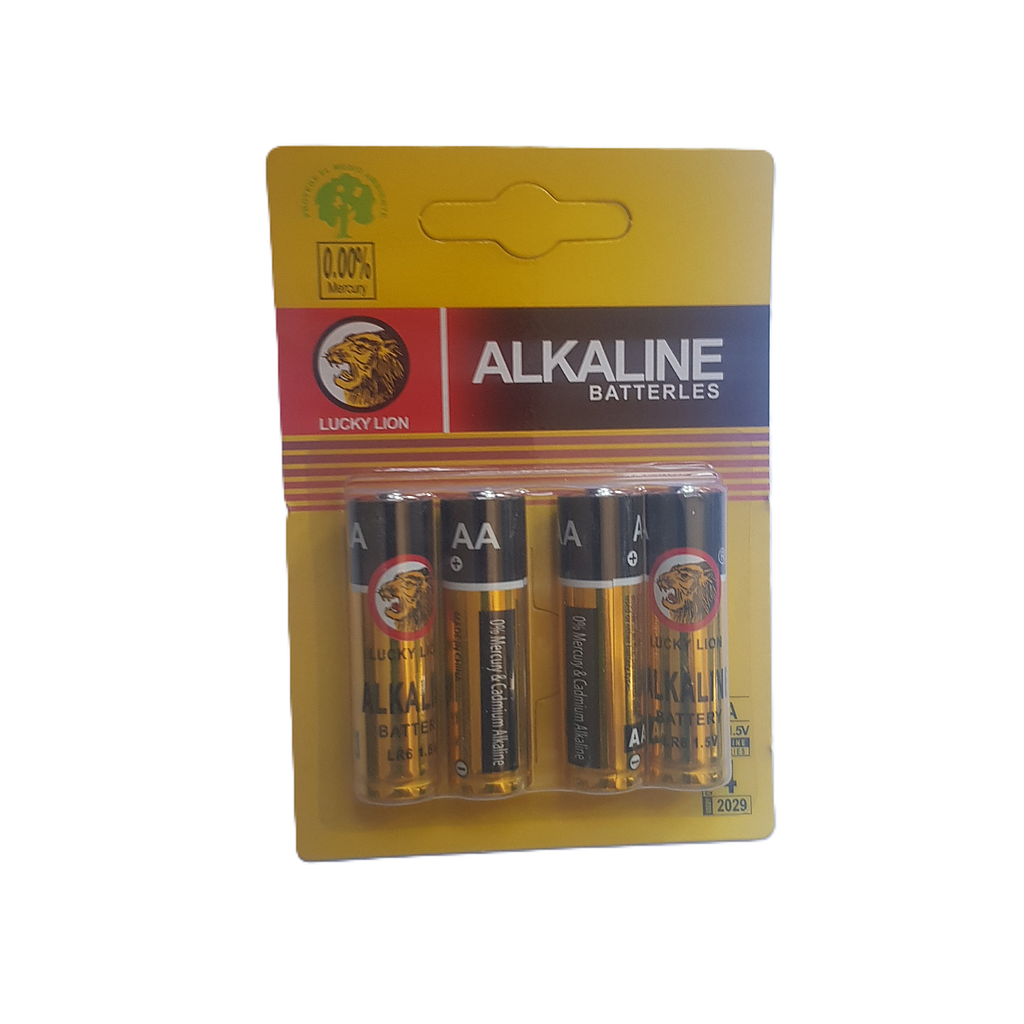 AA Alkaline Battery 4 pack