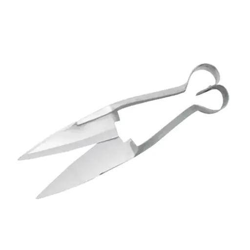 [40495]  Sheep Shears Double Bow Chrome