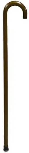 [44978]  Walking Stick Solid Wood Dark Colour