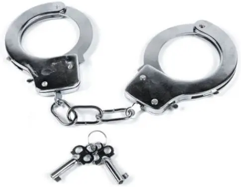 [46513]  Budget Handcuffs Chromed