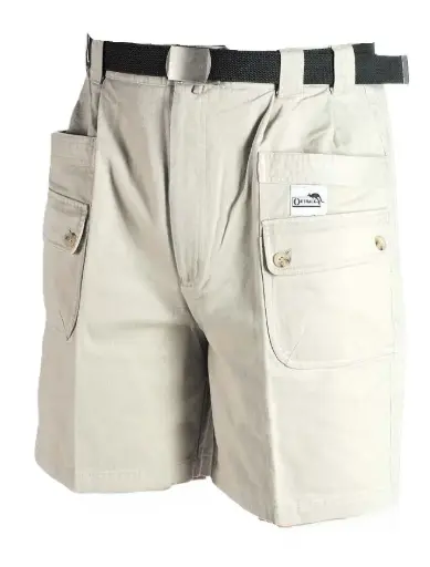 Outback Sundowner Cargo Shorts Cotton Bone